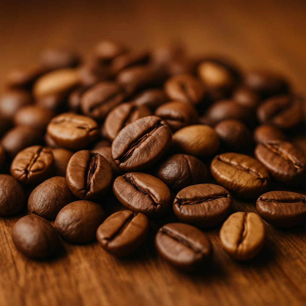 Coffee Beans on a table