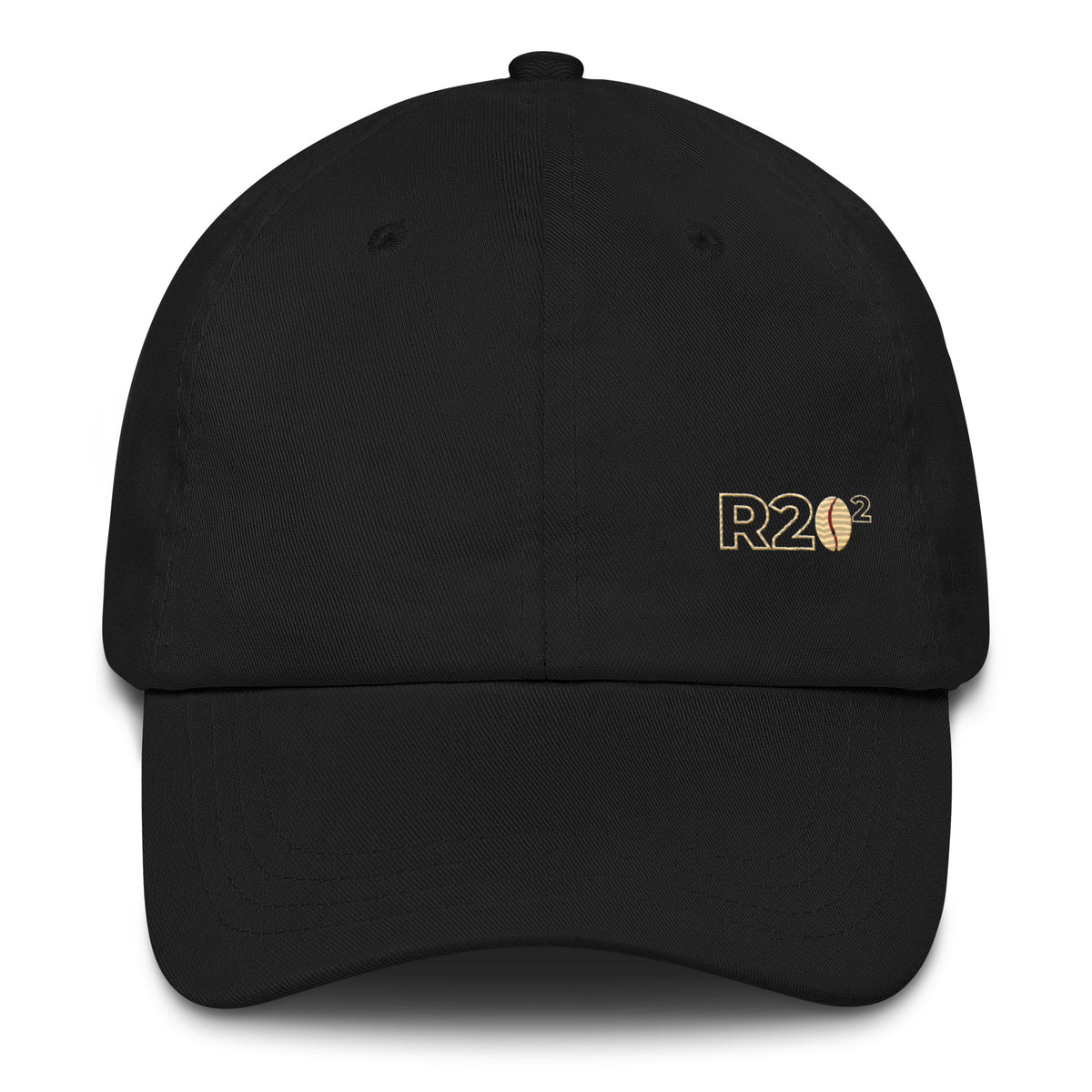 R2Bean2 Coffee The Lid MK2 cap in black with embroidered R2Bean2 logo