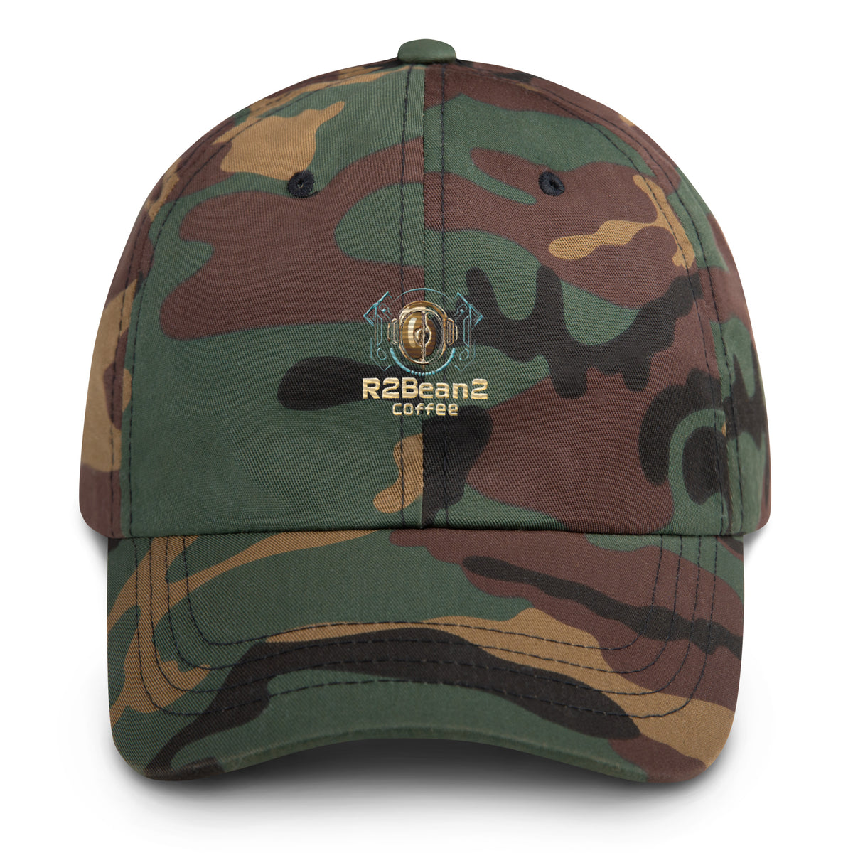 R2Bean2 Coffee The Lid cap, veteran owned UK speciality coffee brand headwear