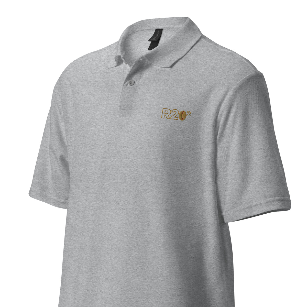 R2Bean2 Coffee Standard Issue pique polo shirt, veteran owned UK speciality coffee brand apparel