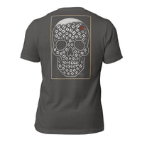 R2Bean2 Coffee The Marked Bean t-shirt, minimal Standard Issue mark design