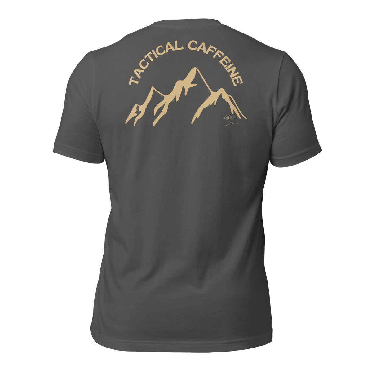 R2Bean2 Coffee Tactical Caffeine t-shirt, veteran owned UK speciality coffee brand apparel