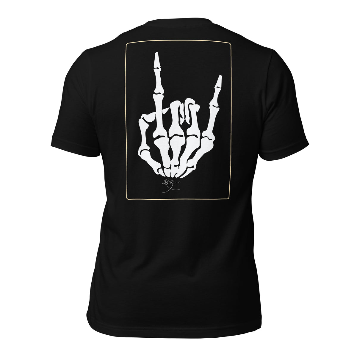 R2Bean2 Coffee No Compromise t-shirt, stripped back minimal Standard Issue mark