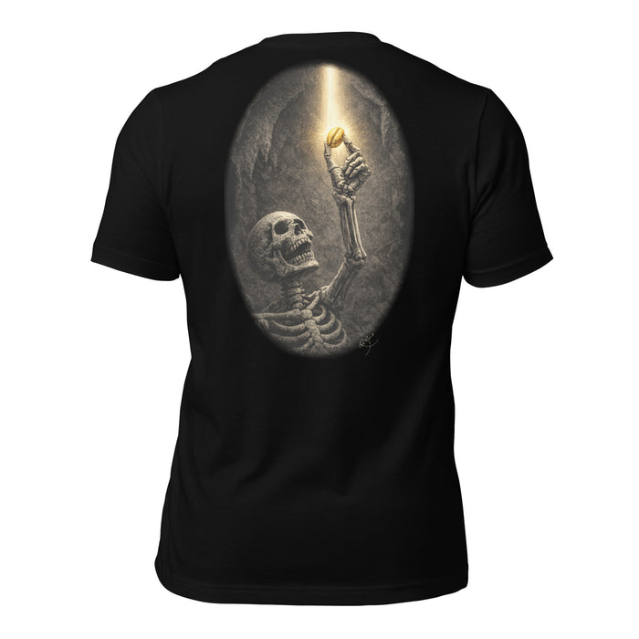R2Bean2 Coffee The Last Bean t-shirt, minimal Standard Issue design, veteran owned UK coffee brand