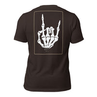 R2Bean2 Coffee No Compromise t-shirt, stripped back minimal Standard Issue mark