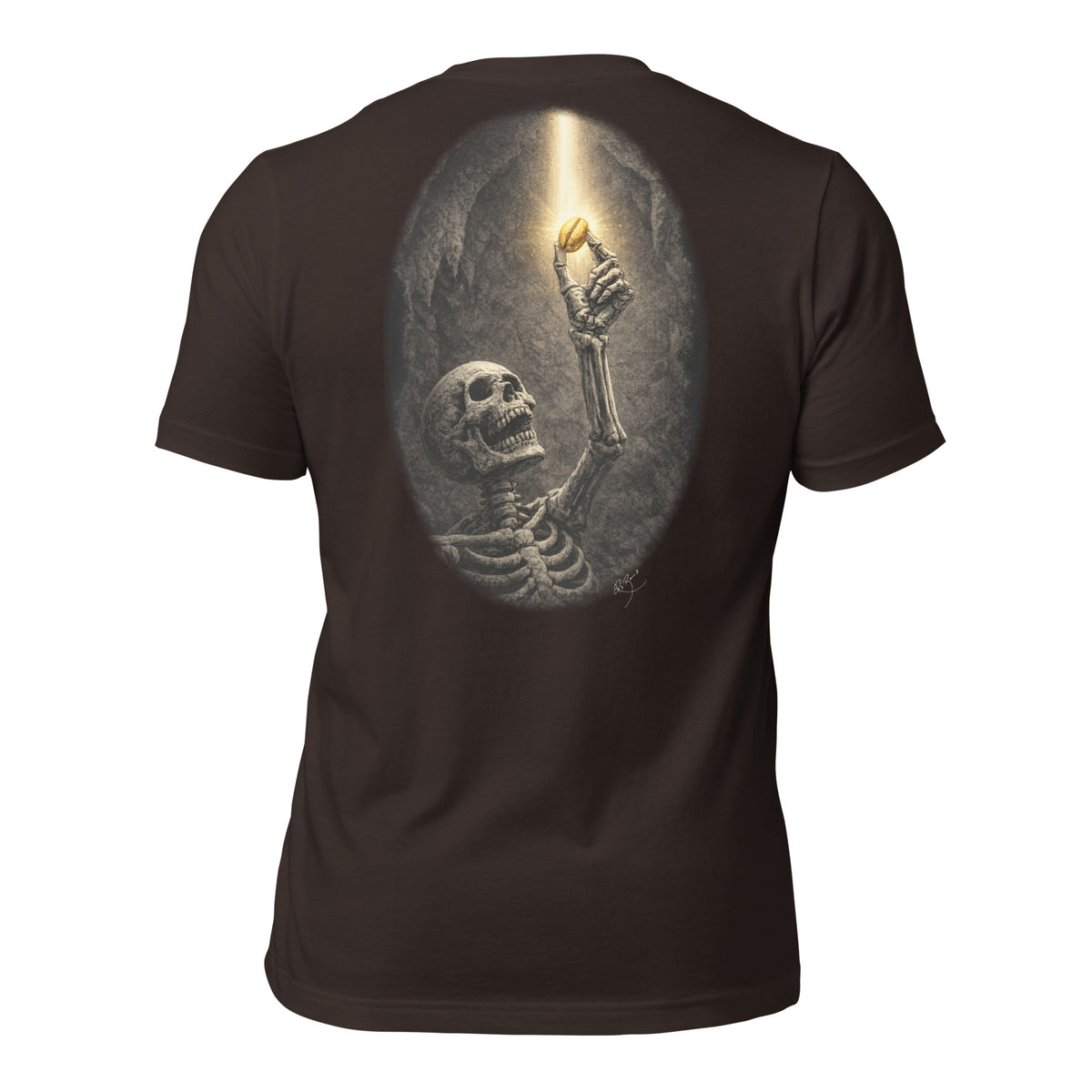R2Bean2 Coffee The Last Bean t-shirt, minimal Standard Issue design, veteran owned UK coffee brand
