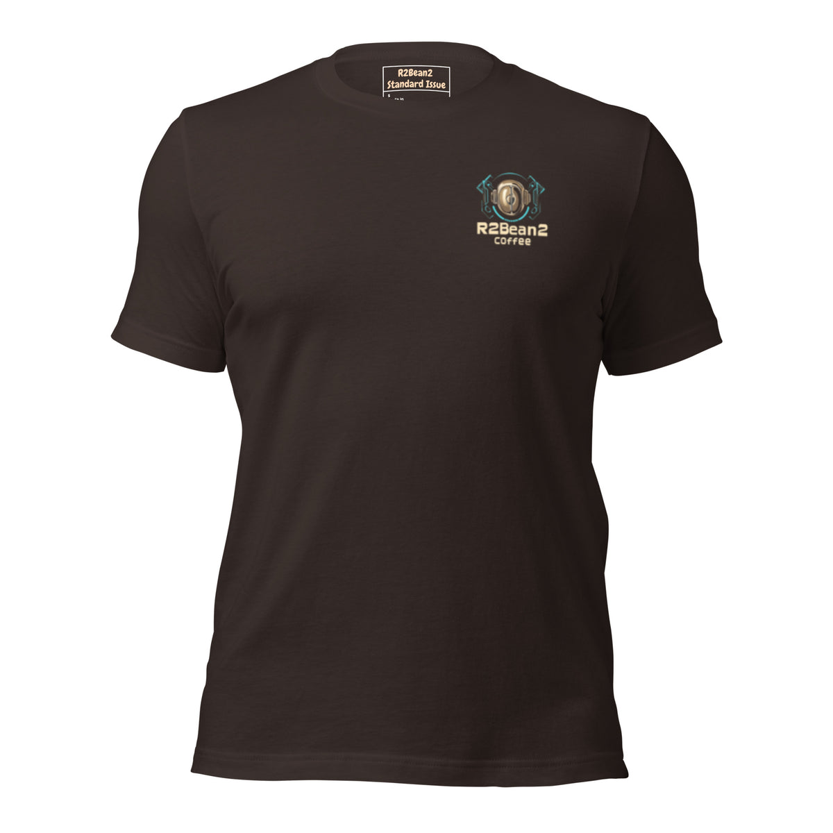 R2Bean2 Coffee Brew Ops Ready t-shirt, veteran owned UK speciality coffee brand apparel