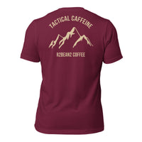 R2Bean2 Coffee Tactical Caffeine t-shirt, veteran owned UK speciality coffee brand apparel
