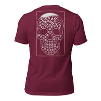 R2Bean2 Coffee The Marked Bean t-shirt, minimal Standard Issue mark design