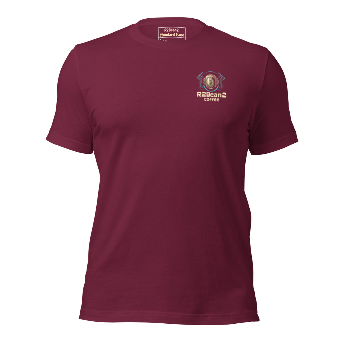 R2Bean2 Coffee Walter Mitty Brew t-shirt, veteran owned UK speciality coffee brand apparel