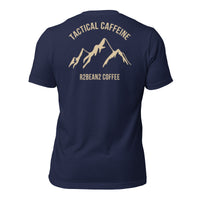 R2Bean2 Coffee Tactical Caffeine t-shirt, veteran owned UK speciality coffee brand apparel