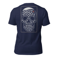 R2Bean2 Coffee The Marked Bean t-shirt, minimal Standard Issue mark design
